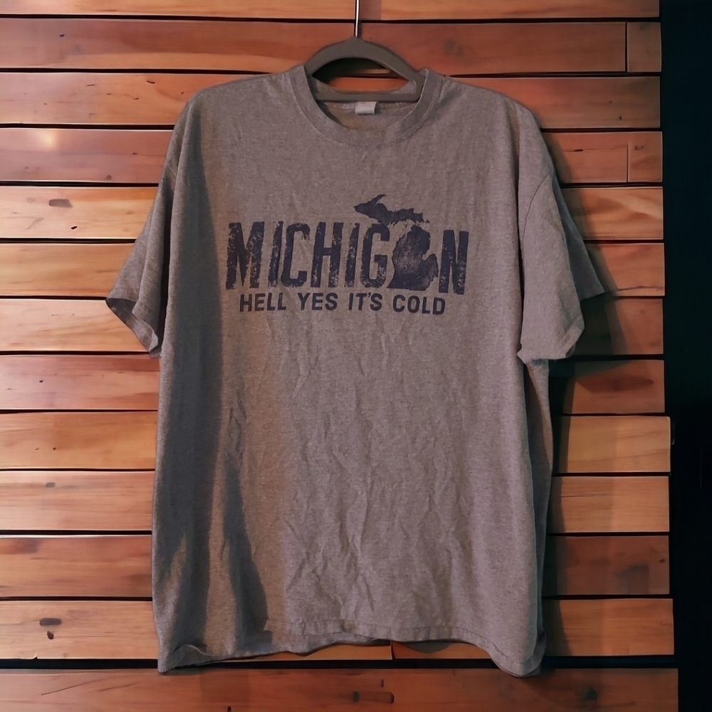 Mens Large Michigan Tee